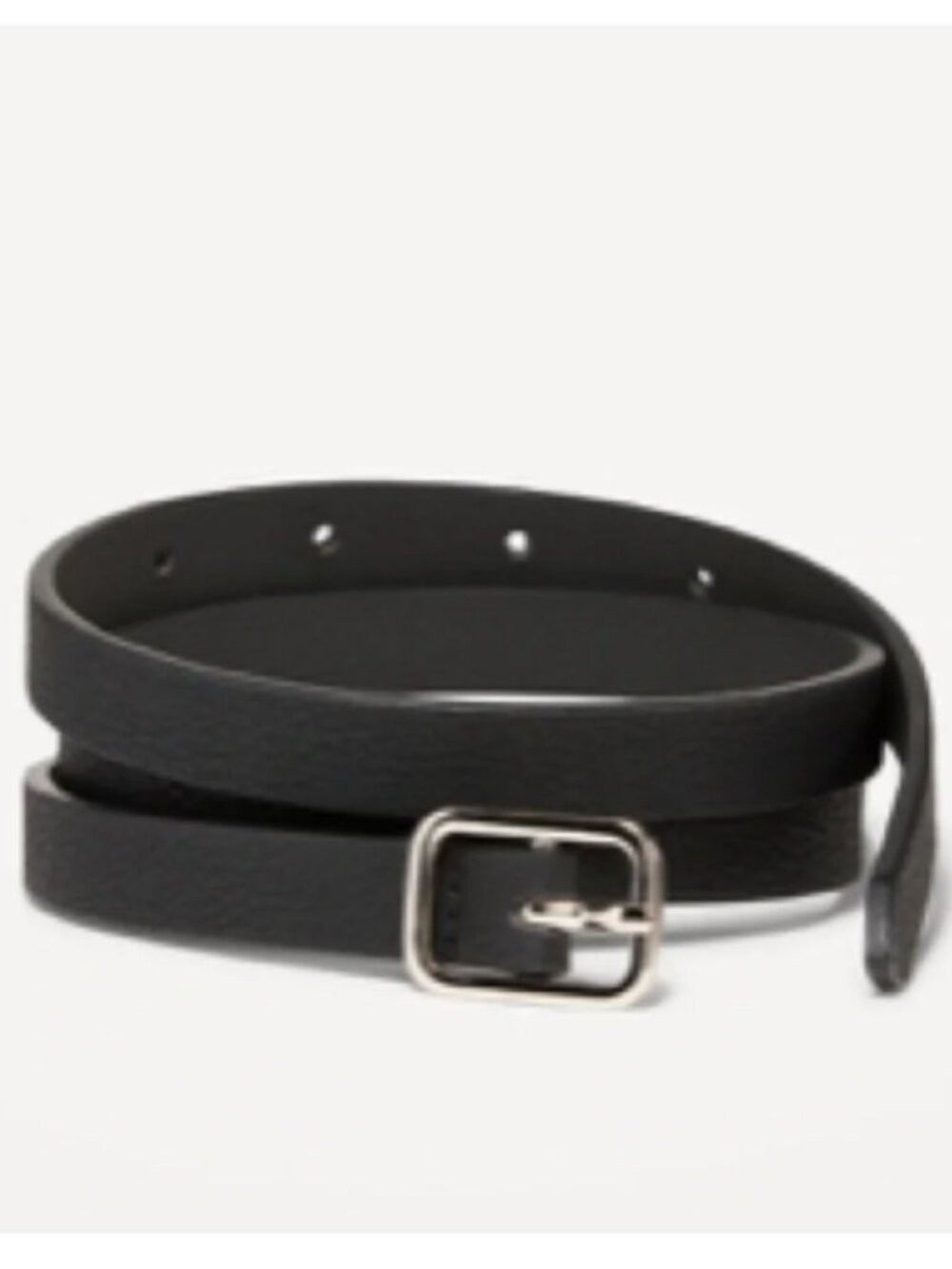 Old Navy 2X/3X Slim Faux Textured-Leather Belt for Women
